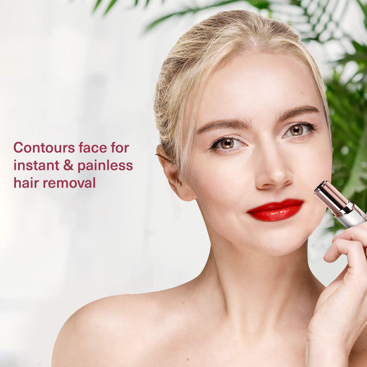 Electric Facial Hair Removal Razor Dermaplaning Trimmer P100