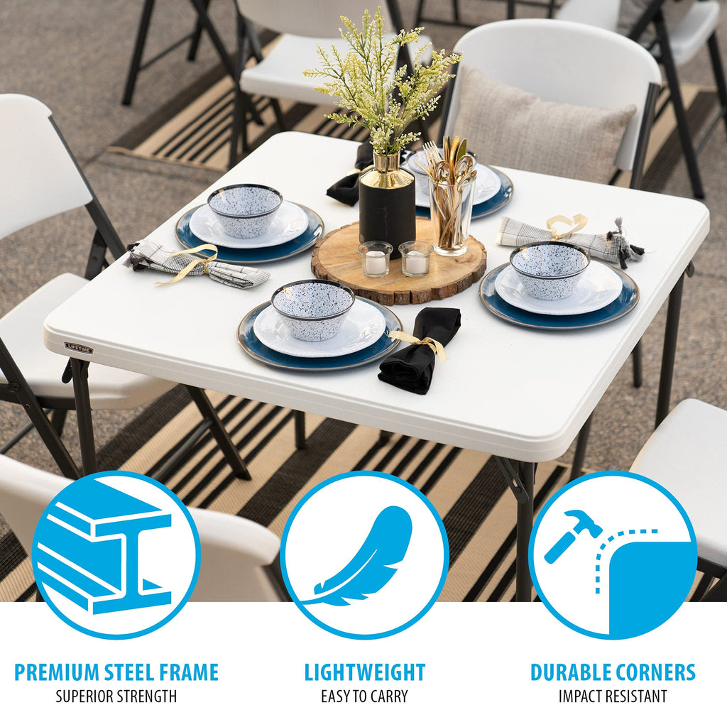 37-Inch Square Folding Card Table P695