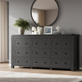 9 Drawer Wood Dresser Q368135