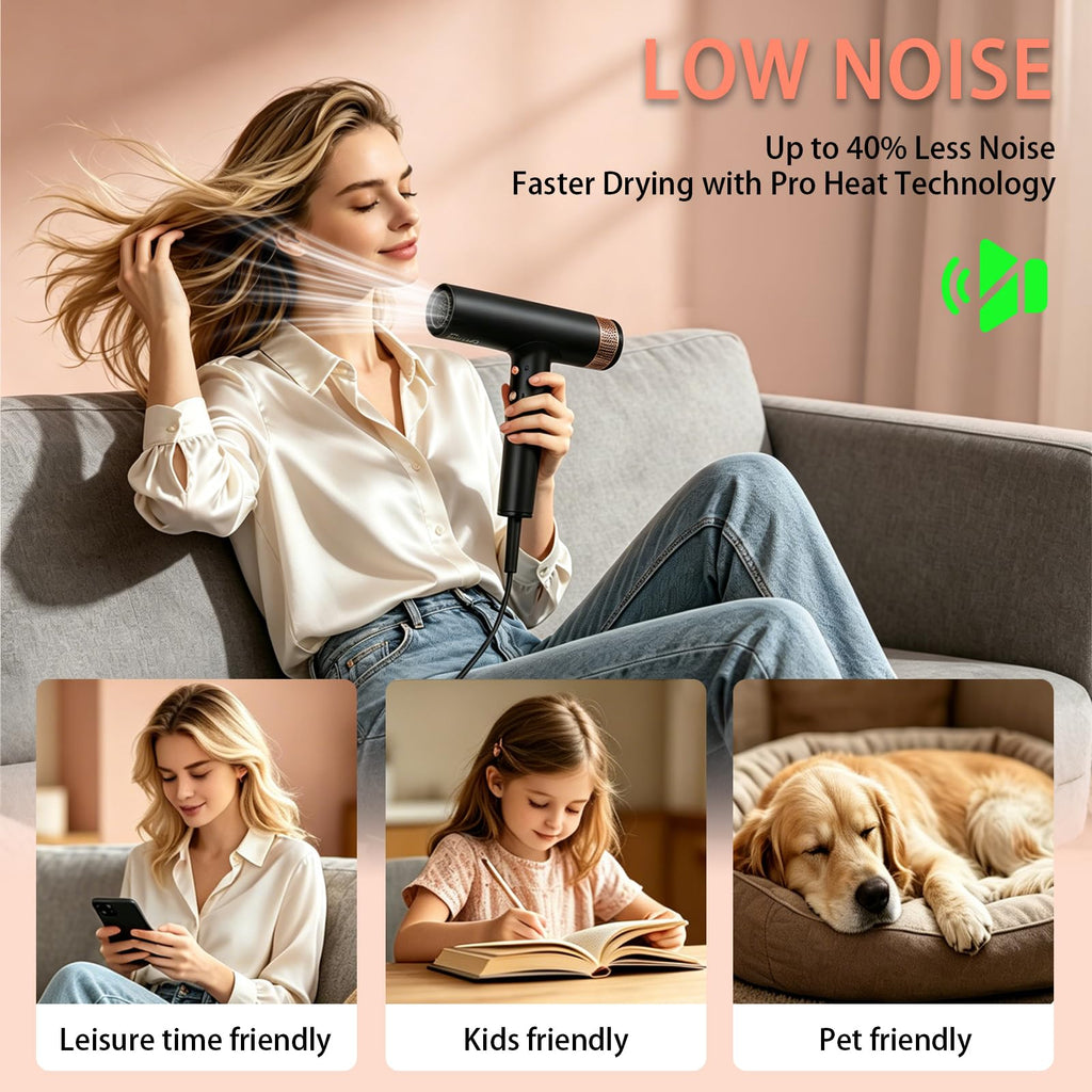 1875W Ionic Hair Dryer with Diffuser M93515