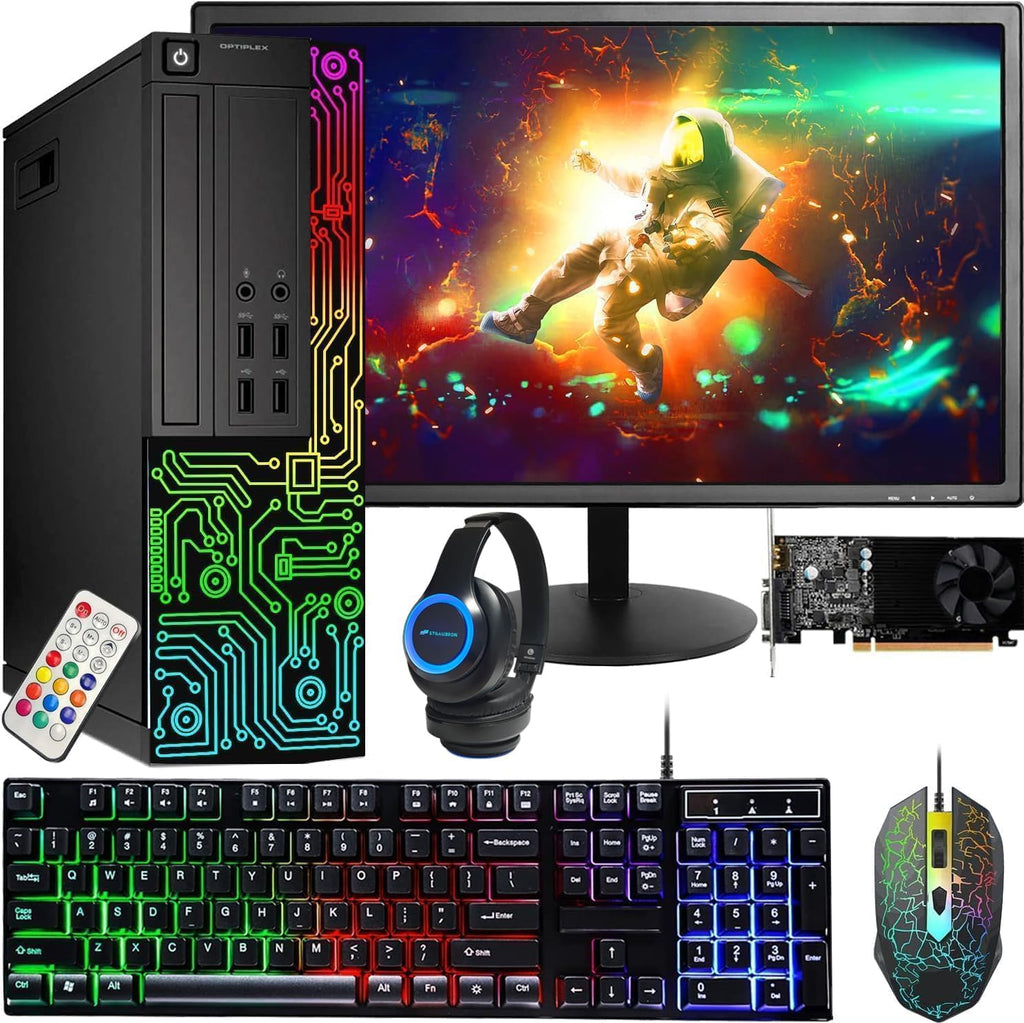 PC Core I5 GT 1030 24'' Monitor 16G RAM 512G SSD W688