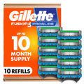5-Blade Razor Blade Refills with Precision Trimmer, 10 Count Y52201