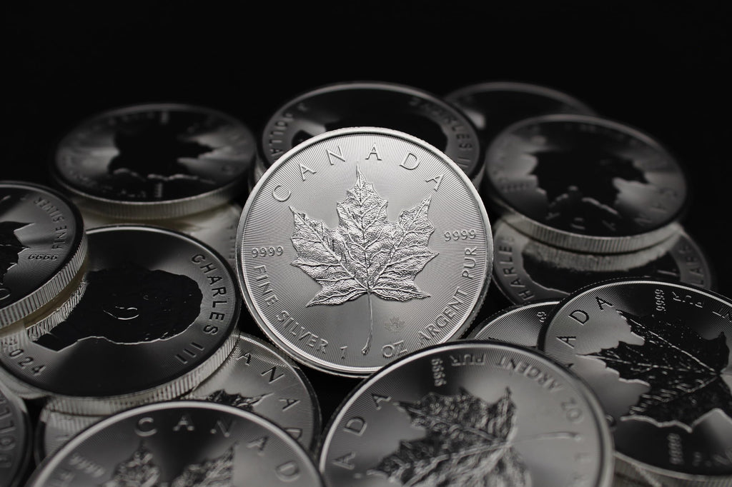 1 oz Canadian Silver Maple Leaf K119022