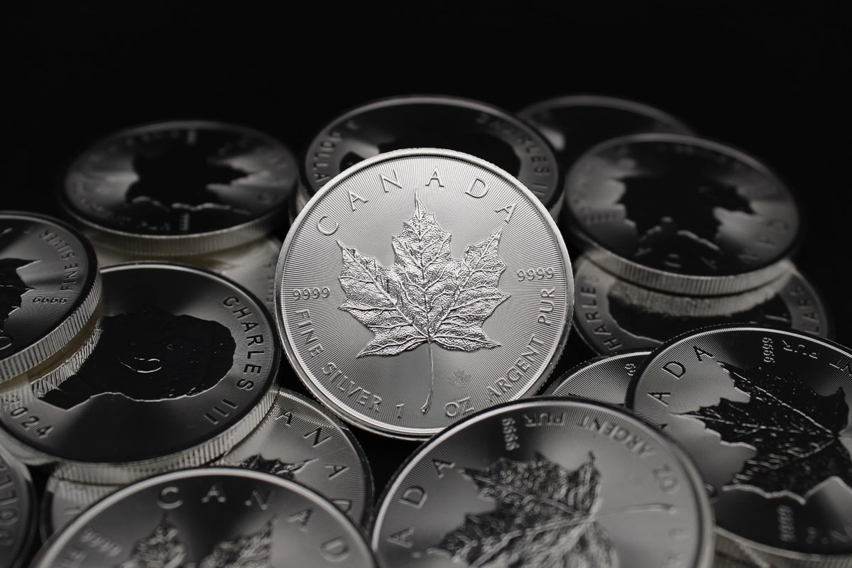 1 oz Canadian Silver Maple Leaf K119022