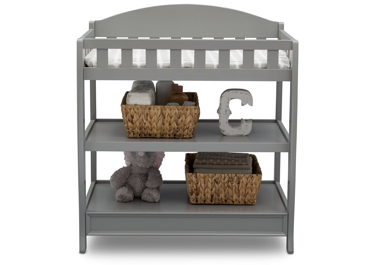 Grey Infant Changing Table with Pad H5003