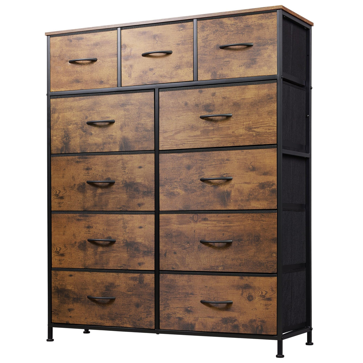 Entertainment Center with 11 Fabric Drawers O97597