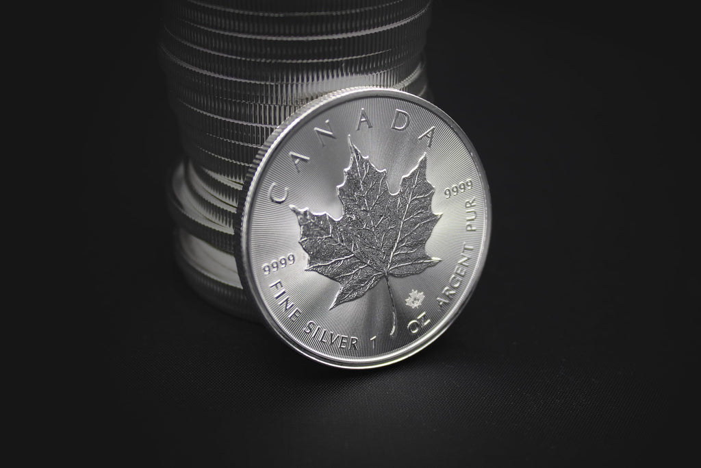 1 oz Canadian Silver Maple Leaf K119022