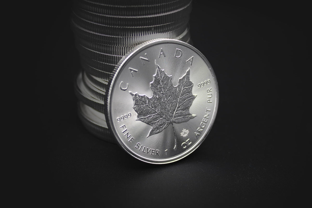 1 oz Canadian Silver Maple Leaf K119022