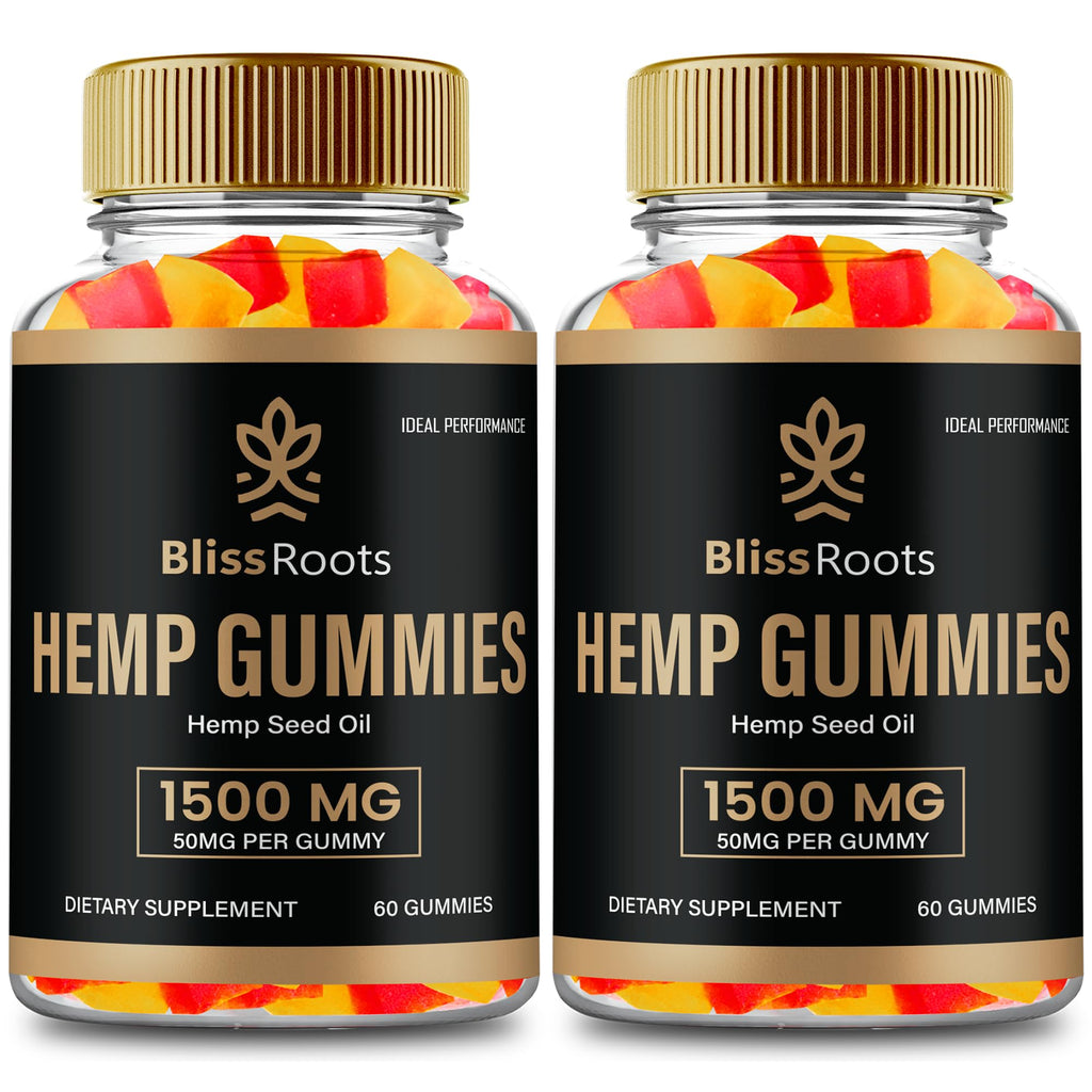 Hemp Gummies with Hemp Seeds Organic Extract 2 Pack U554