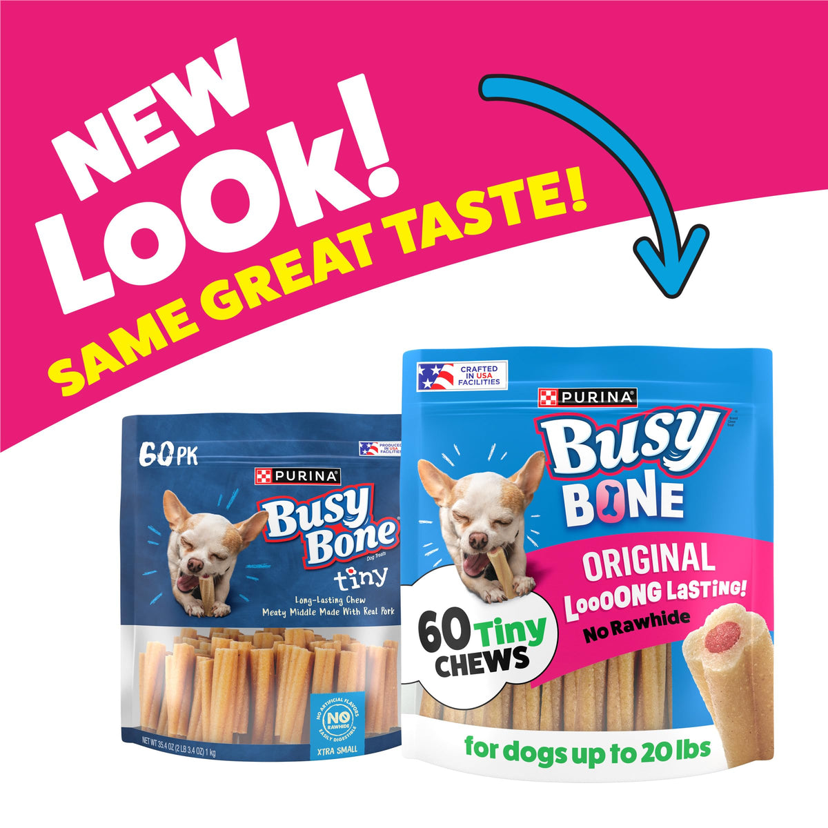 Dog Chew Treats 60 ct Pouch I852