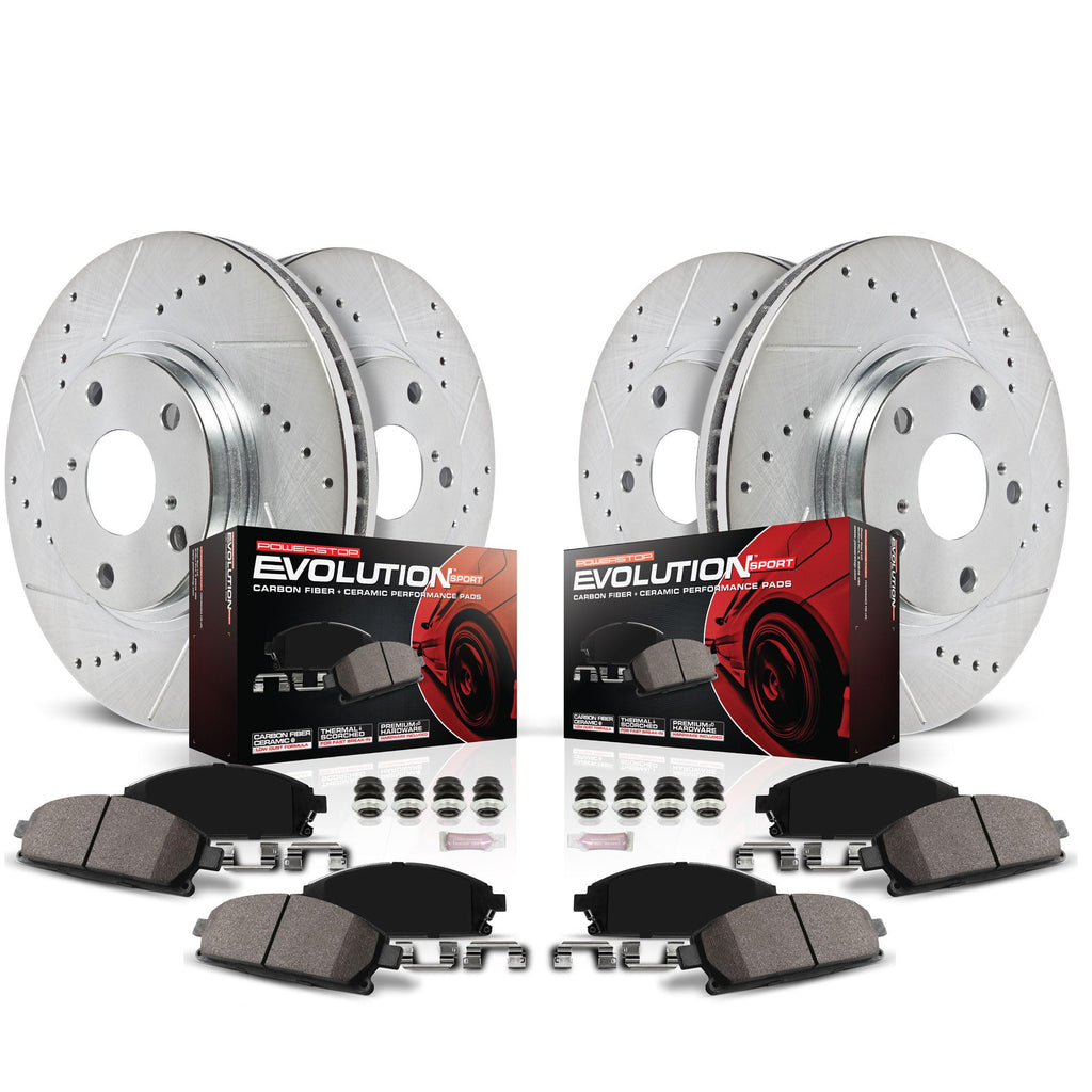 Brake Pad & Rotor Kit Front & Rear C84939