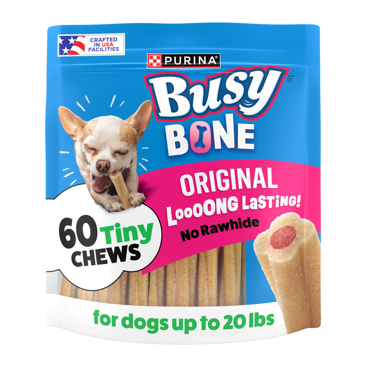 Dog Chew Treats 60 ct Pouch I852