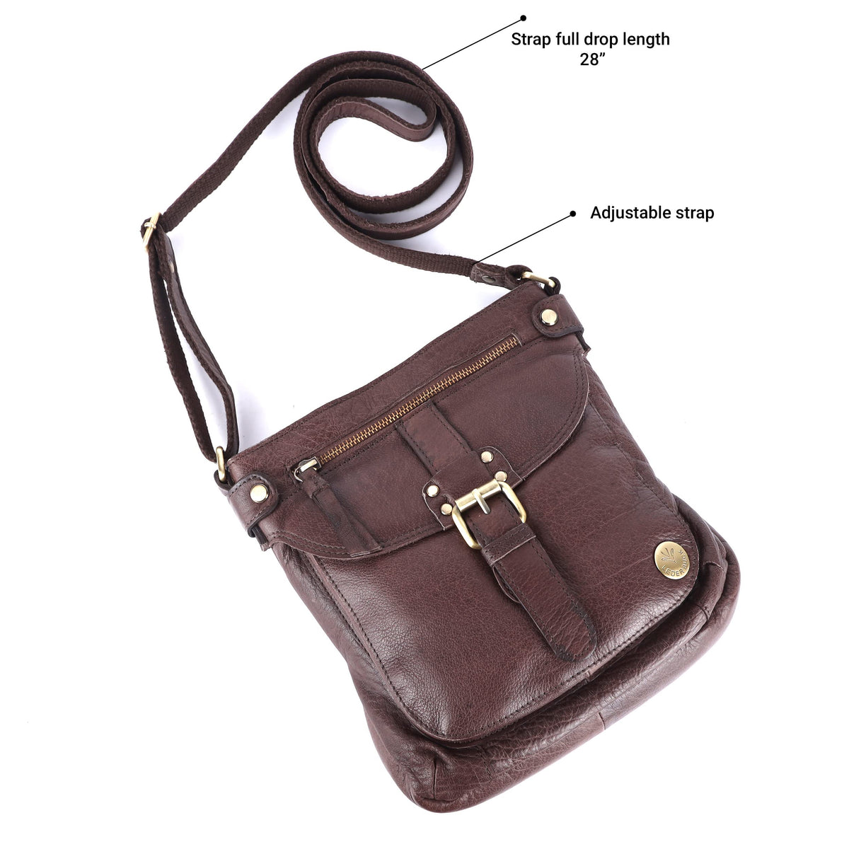 Real Leather Crossbody Handbags & Purses U71599