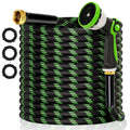 100 ft Flexible Lightweight Kink-Free Garden Hose with 10 Function Nozzle H267