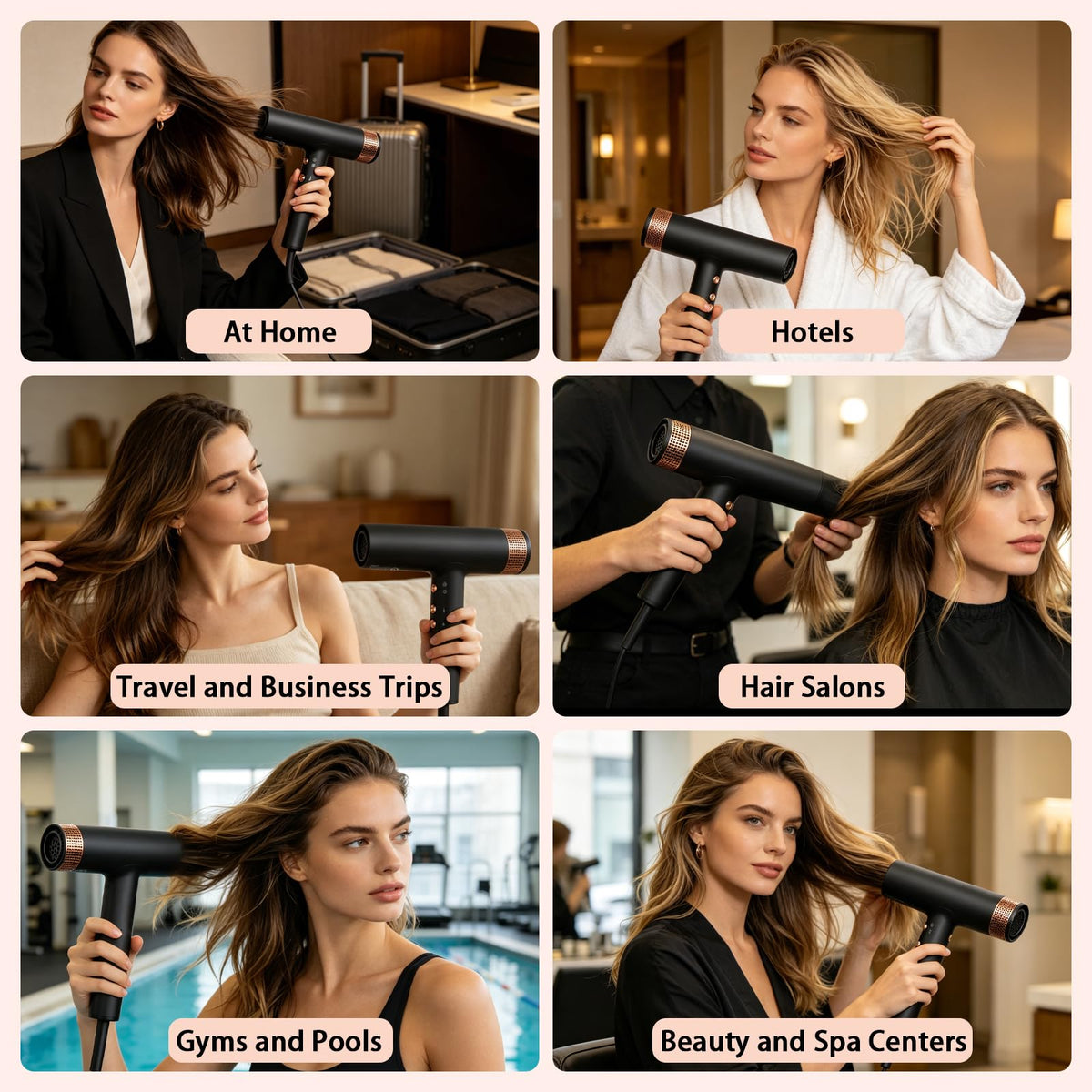 1875W Ionic Hair Dryer with Diffuser M93515