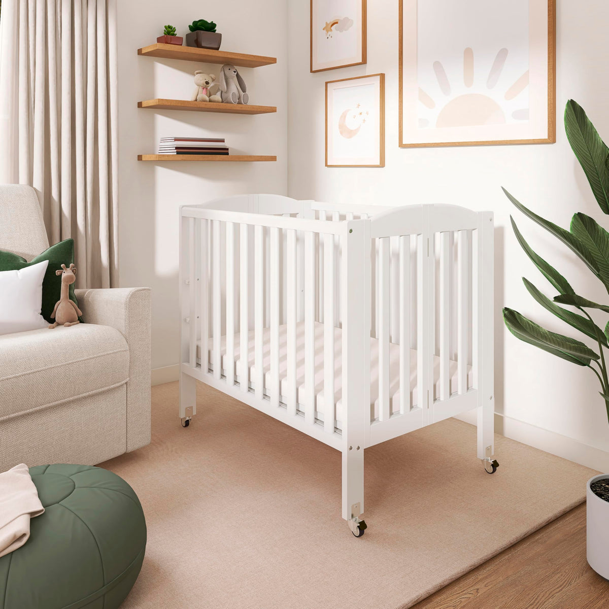 Mini Folding 3-in-1 Portable Baby Crib J546523