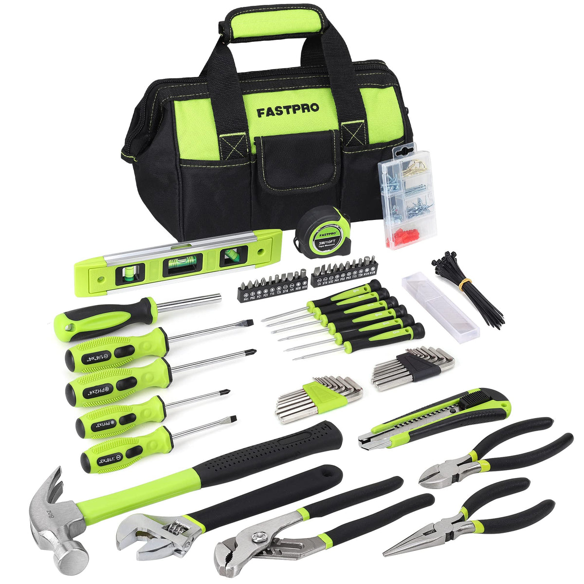 215-Piece Home Repairing Tool Set with 12-Inch Bag G456030