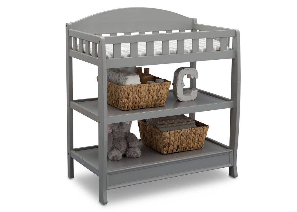 Grey Infant Changing Table with Pad H5003