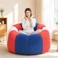 Shredded Foam Bean Bag Chair with Arms D7385