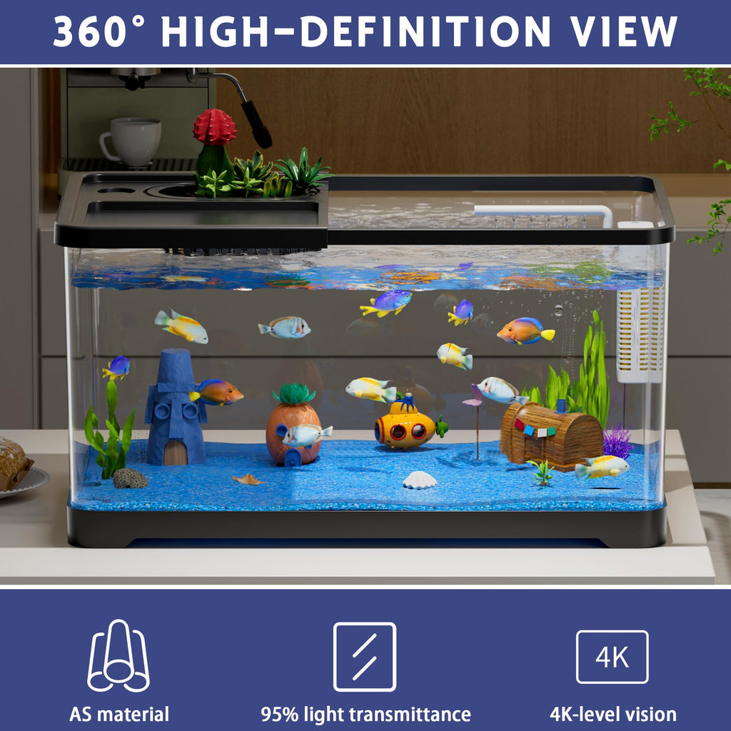 5.3 Gallon Fish Tank Starter Kit T57877
