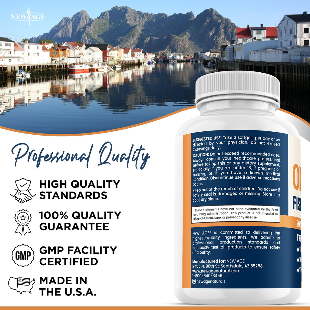 Triple Strength Omega 3 Fish Oil 3750 mg EPA & DHA 180 Count P335062
